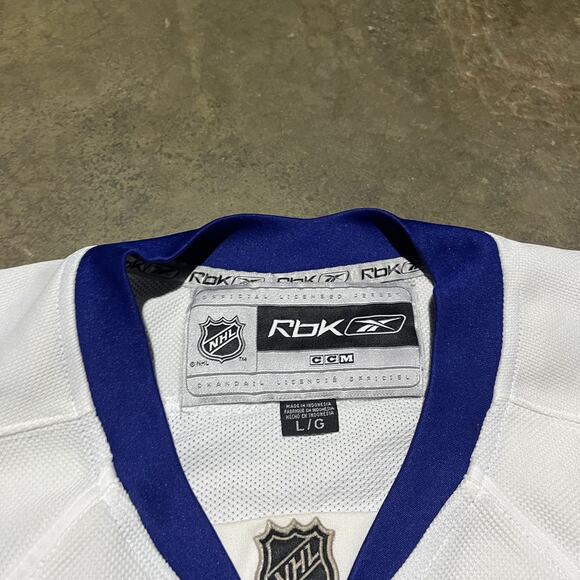 Vintage Y2k Toronto Maple Leafs White Blank Hockey Jersey - Picture 5 of 5